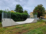 Naša skate rampa v meste Rudná